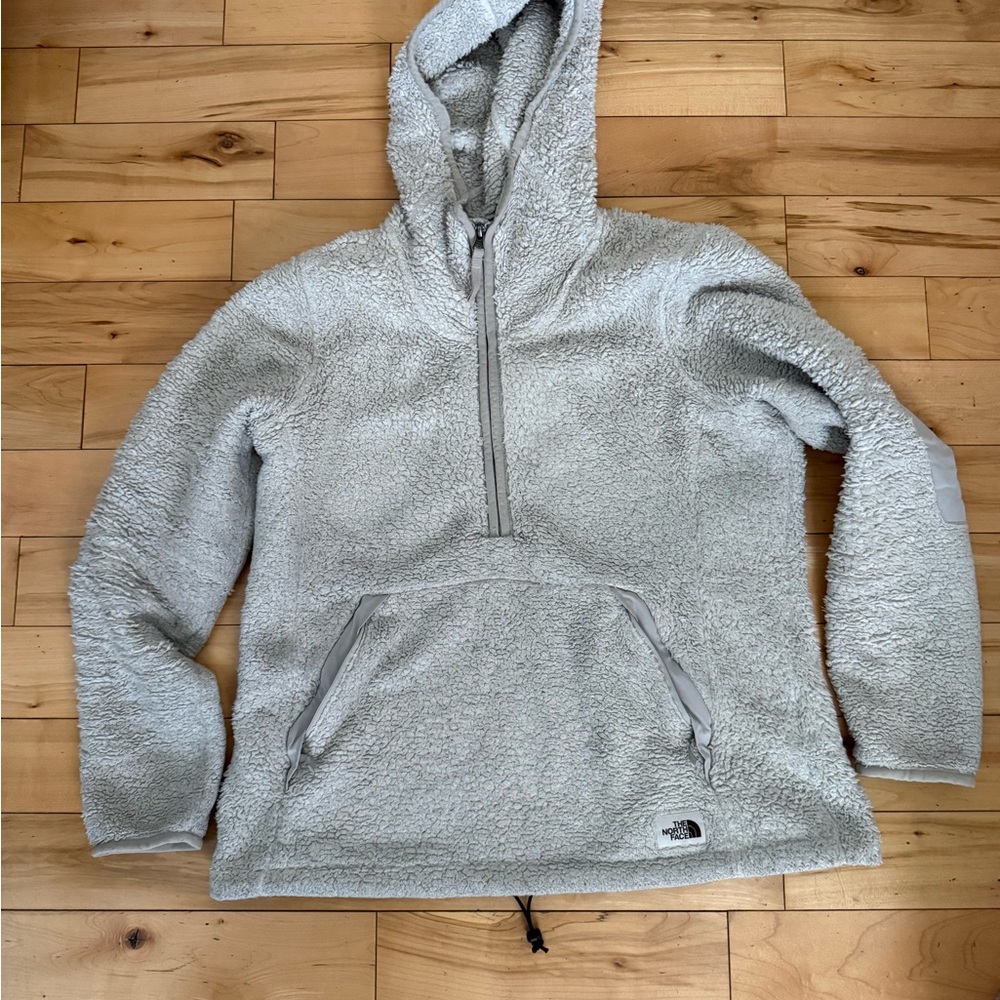 The North Face Cream Fleece Jacket Campshire Pullover Hoodie 2.0